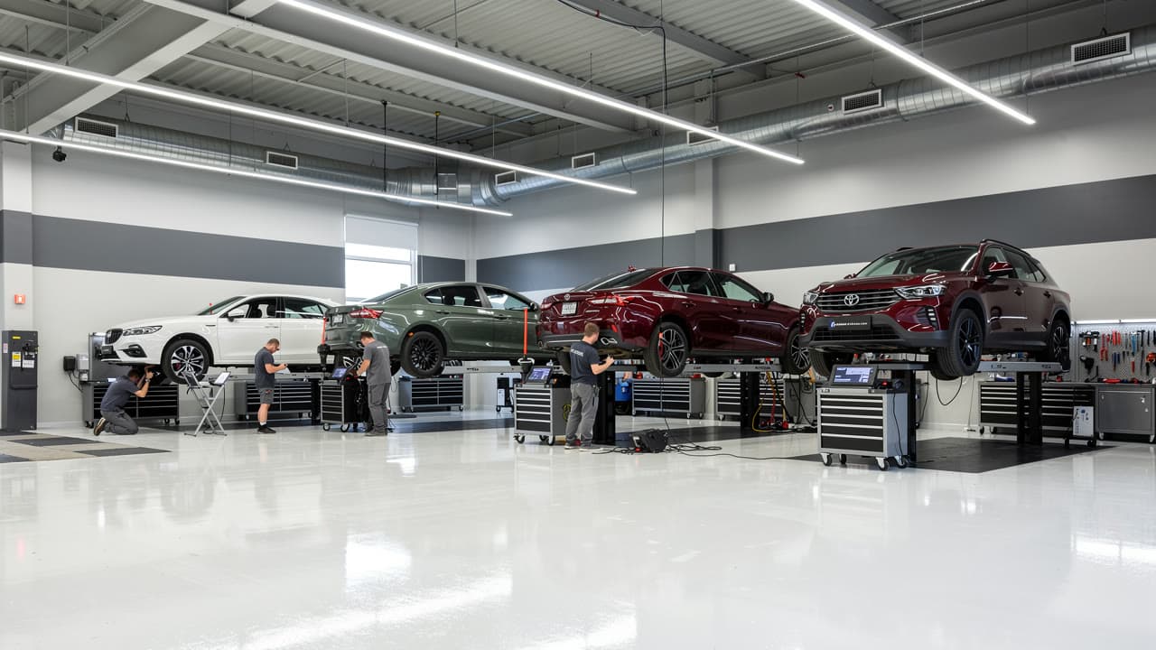 Centro de servicio propio de High Line Auto Sales en Salem, NH